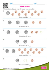 Counting coins More or Less